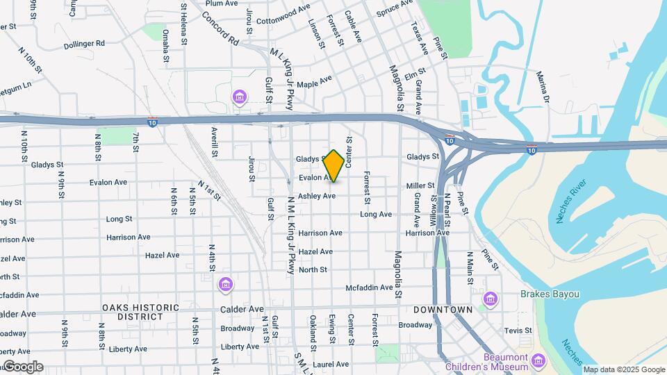 1140 Ewing St Mapa y Detalles de la Ubicación