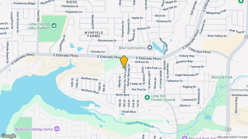 1727 Preston On The Lake Blvd Map and Location Details
