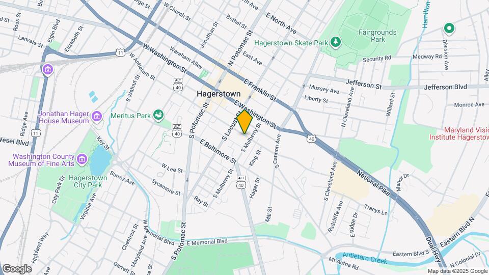 135 E Antietam St Map and Location Details