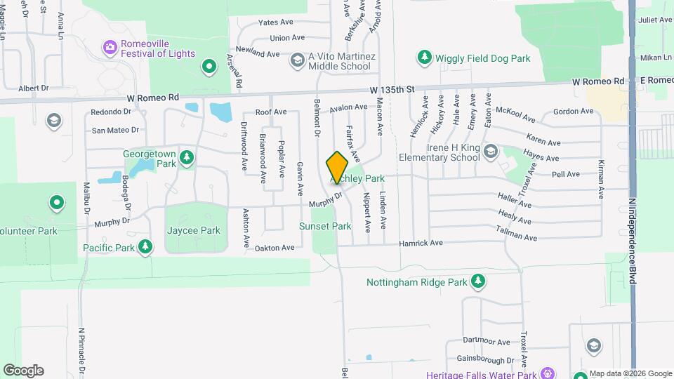 622 Murphy Dr Map and Location Details