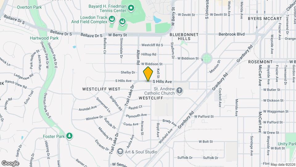 3517 South Hills Ave, Unit 3519 Map and Location Details