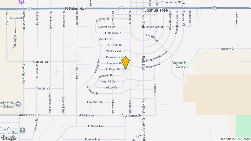 61675 El Cajon Dr Map and Location Details