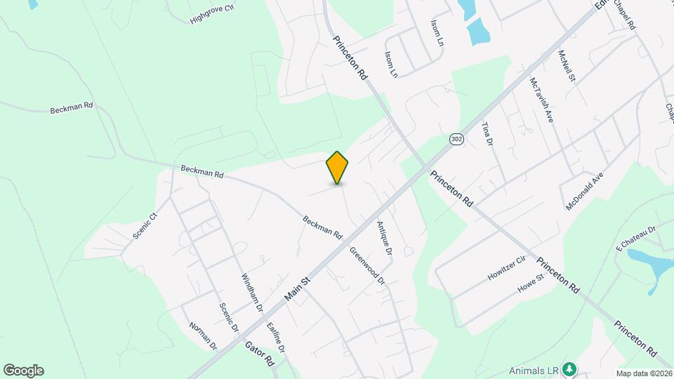 123 Lanier Ave Map and Location Details