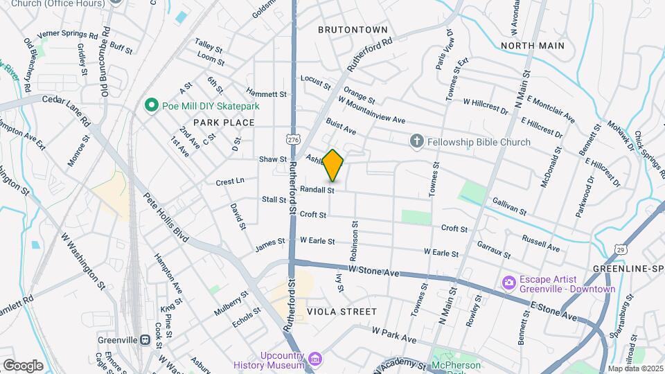 316 Randall St, Unit 316 Mapa y Detalles de la Ubicación
