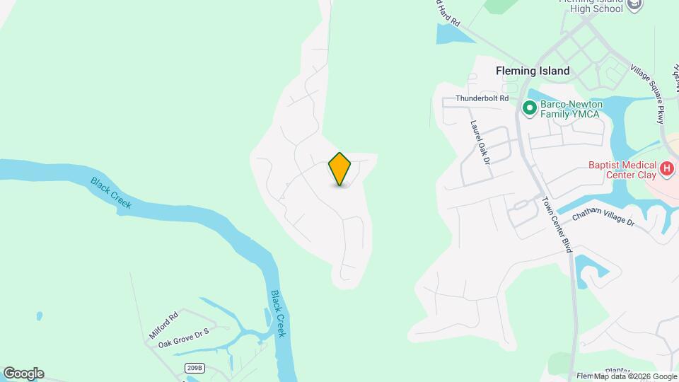 2533 Sunny Creek Dr Mapa y Detalles de la Ubicación