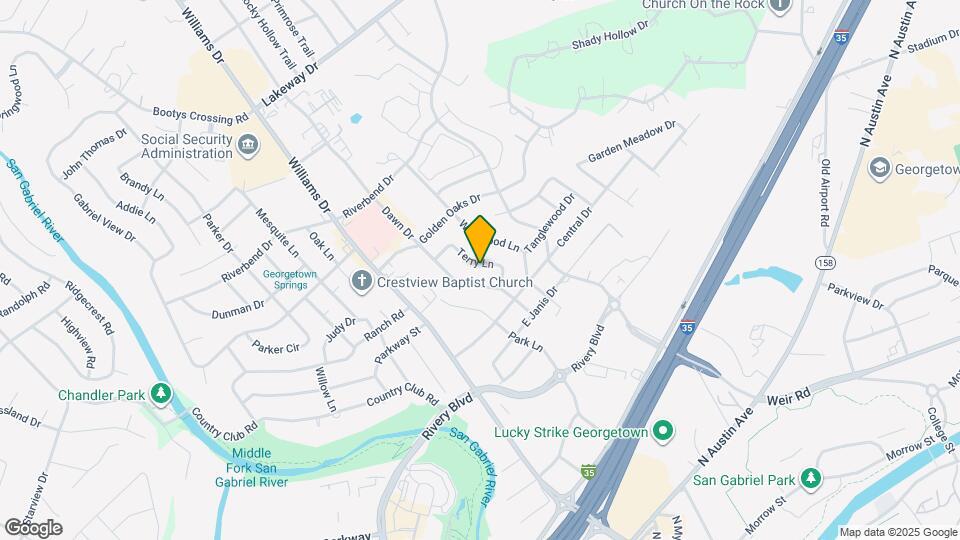 1912 Terry Ln Map and Location Details