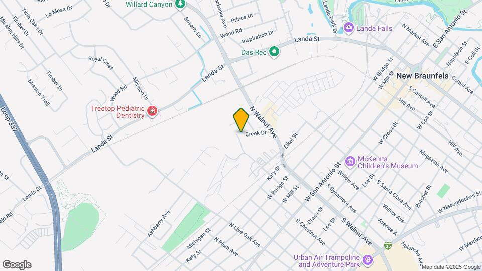 625 Creek Dr Map and Location Details