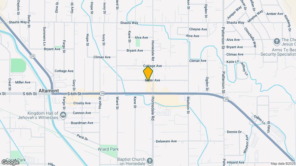 5318 Miller Ave Map and Location Details