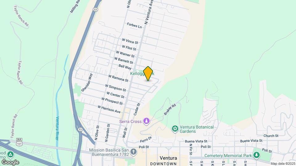 155 E Ramona St, Unit 157 E Ramona st Ventura c Map and Location Details