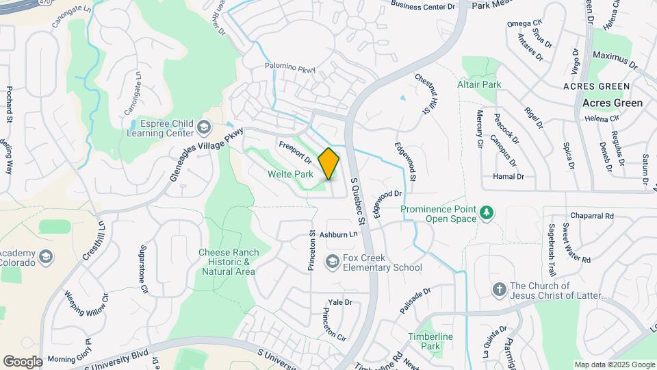 6532 Freeport Dr Map and Location Details