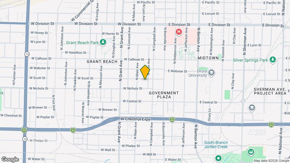 510 W Scott St Map and Location Details