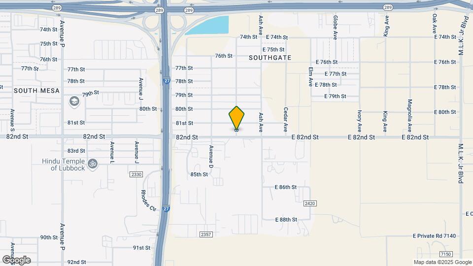 7804 Avenue X - B Ave Map and Location Details