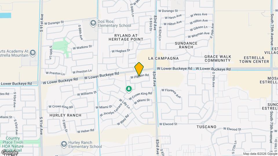 8409 W Payson Rd Map and Location Details