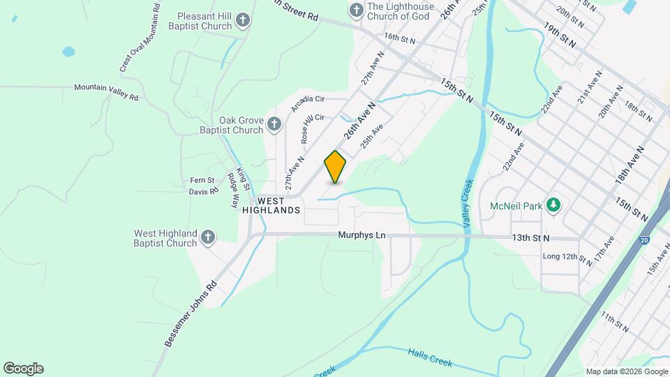 1025 25th Ave Map and Location Details