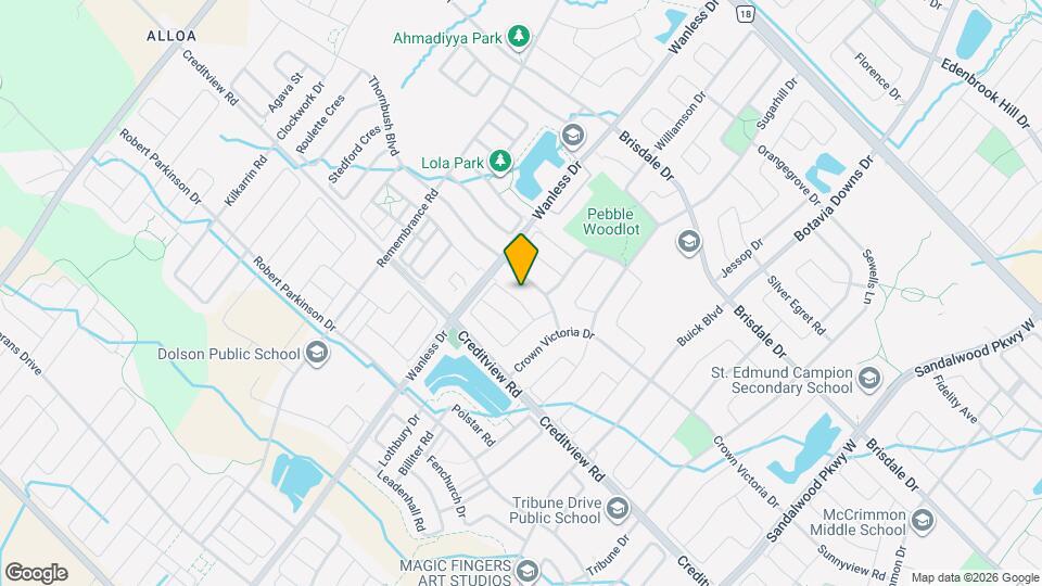 112 Bushmill Cir Map and Location Details