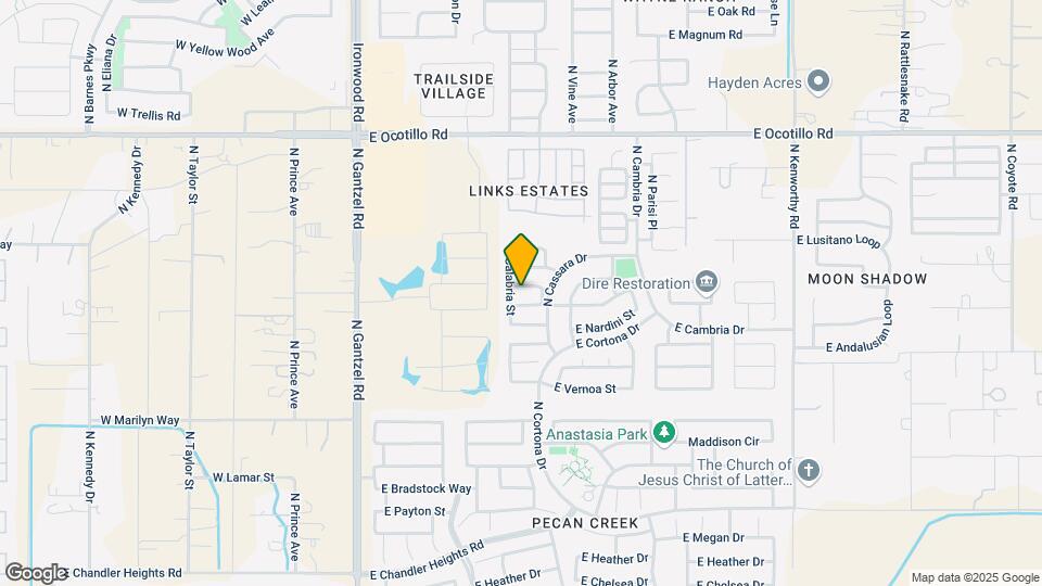 825 E Lamonte St Map and Location Details