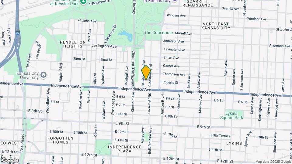 532 Gladstone Blvd Map and Location Details