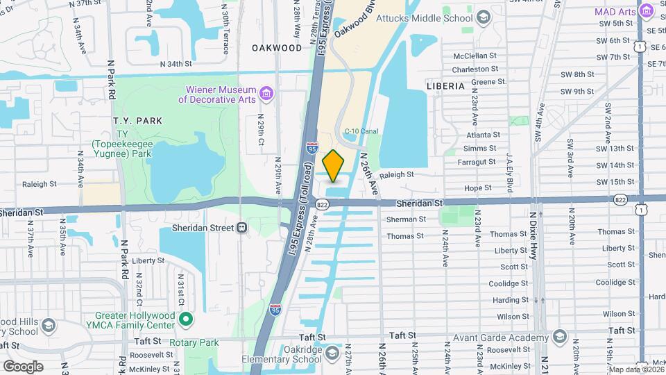 2720 Bruce Ter Map and Location Details