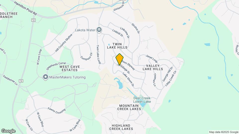 17701 Village Dr Map and Location Details