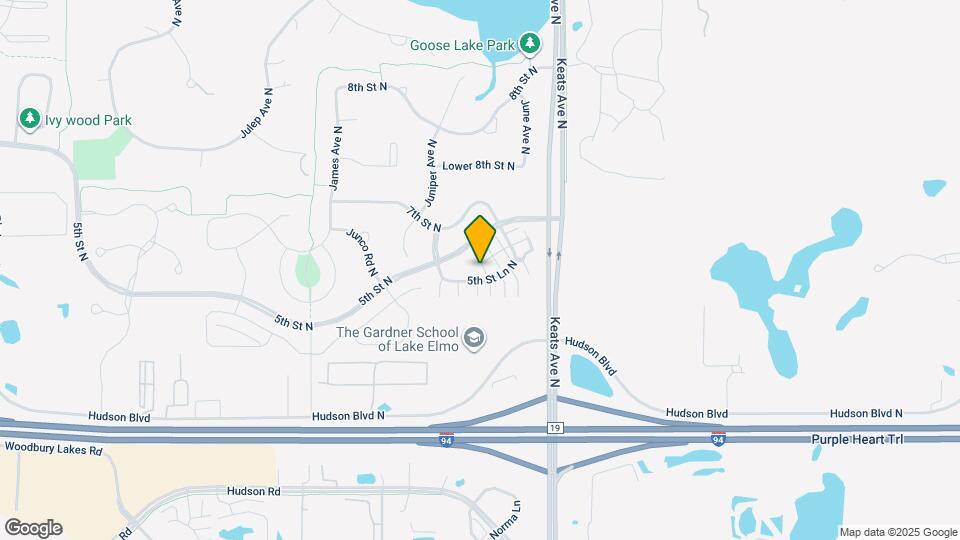 9872 5th St Ln N Map and Location Details