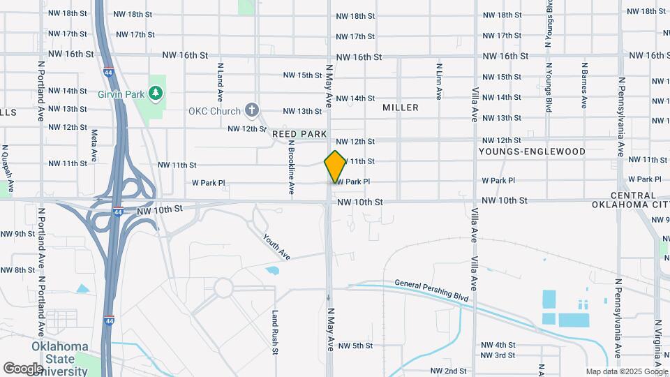 2840 W Park Pl Map and Location Details