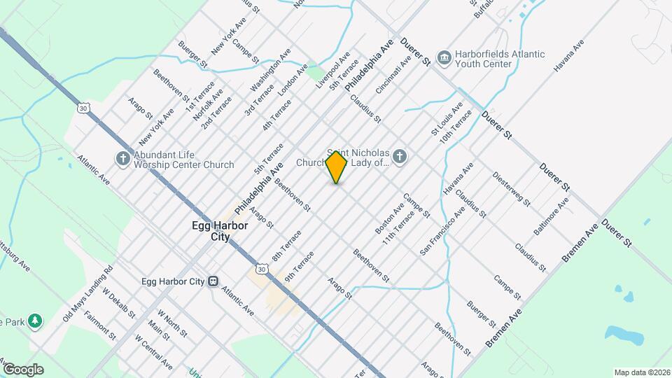 814 Buerger St Mapa y Detalles de la Ubicación