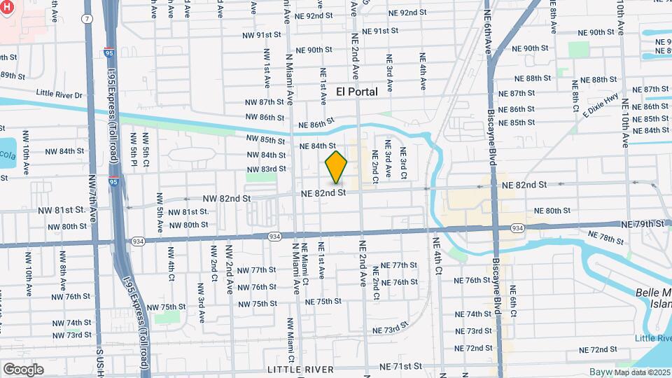 151 NE 82nd St Map and Location Details