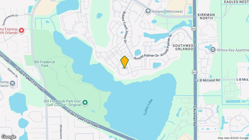 3368 ROBERT TRENT JONES Dr Map and Location Details