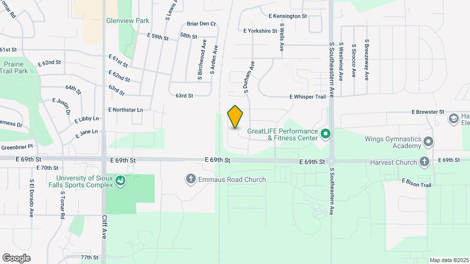 5819 S Bounty Pl Map and Location Details