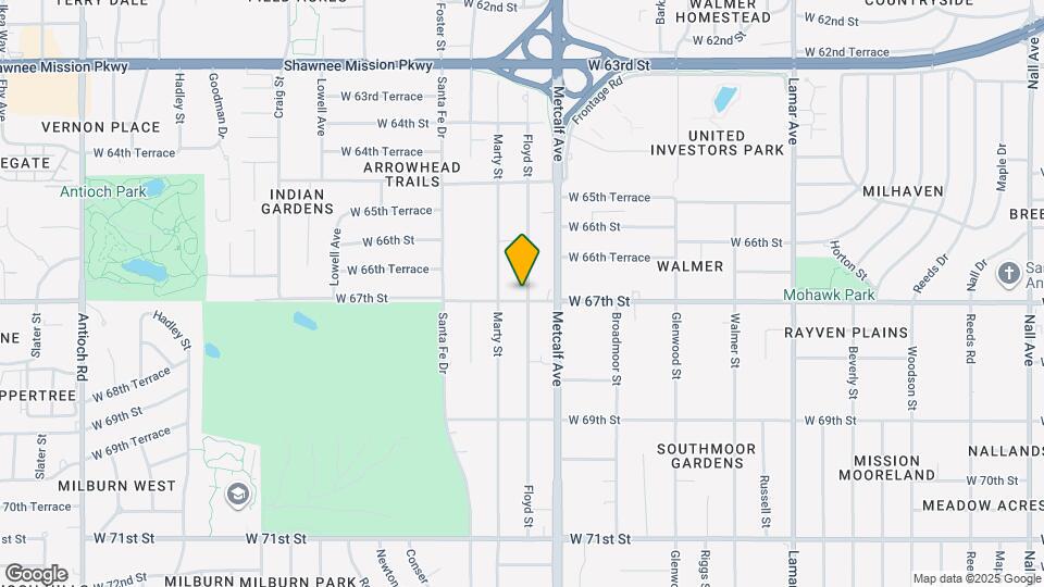 6644 Floyd St Map and Location Details