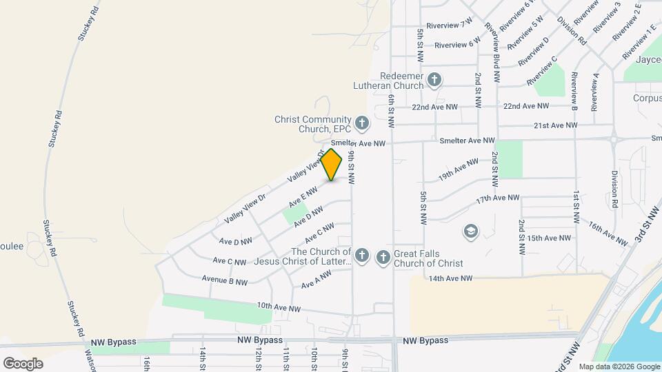 916 Ave E NW Mapa y Detalles de la Ubicación