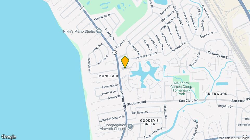 3809 La Vista Cir Map and Location Details