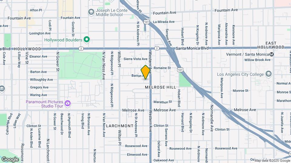 5317 Lemon Grove Ave Map and Location Details