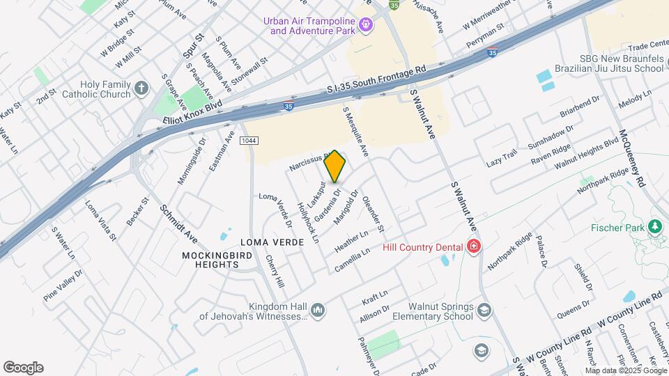 1510 Gardenia Dr Map and Location Details