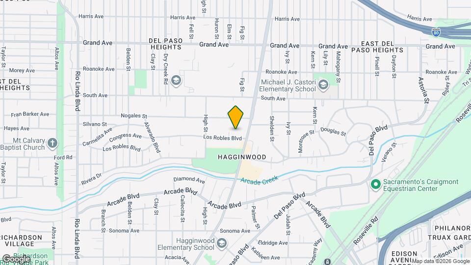 1523 Los Robles Blvd Mapa y Detalles de la Ubicación