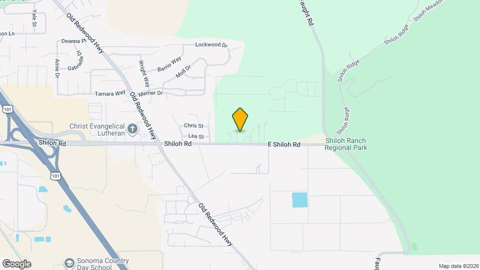 117 E Shiloh Rd Map and Location Details