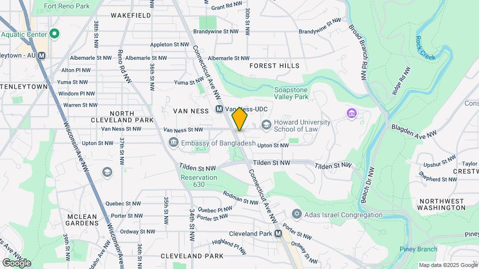 4113 Connecticut Ave NW Map and Location Details