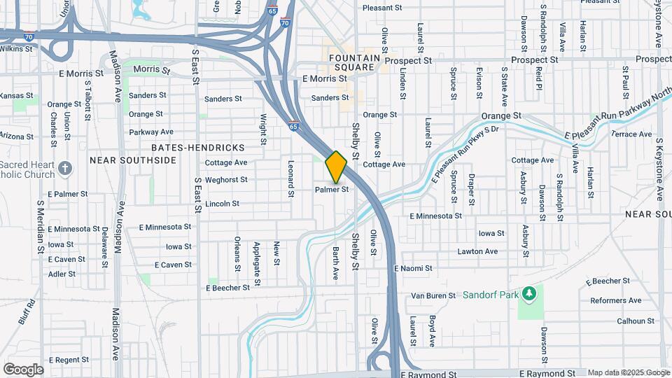 1555 Barth Ave Map and Location Details