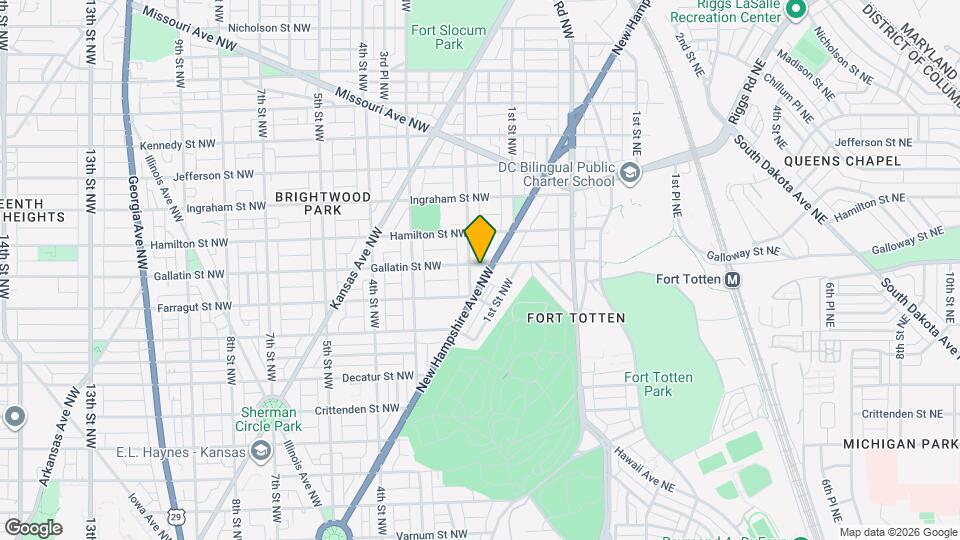 5040 New Hampshire Ave NW, Unit 5000-102 Map and Location Details