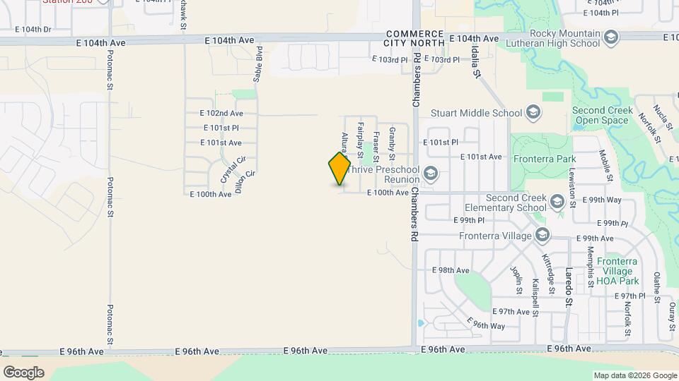 10001 Altura St Mapa y Detalles de la Ubicación