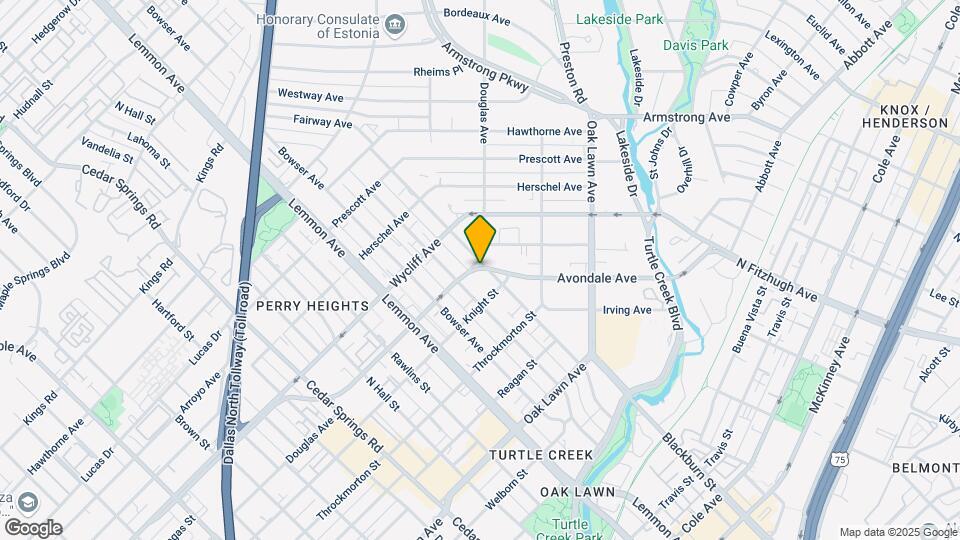 4040 Avondale Ave Map and Location Details