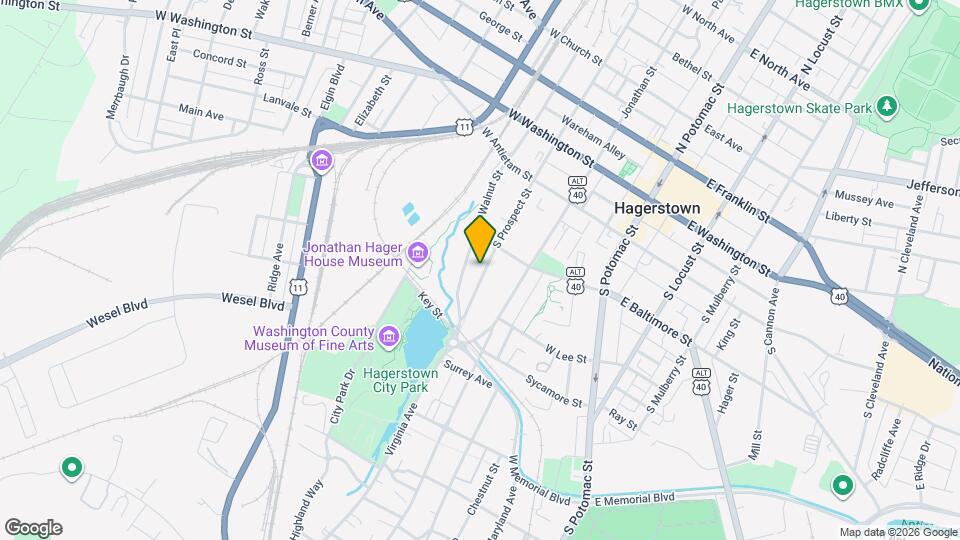 231 A South Prospect St Mapa y Detalles de la Ubicación