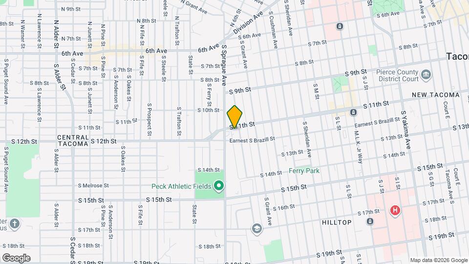 1108 S Ridgewood Ave Map and Location Details