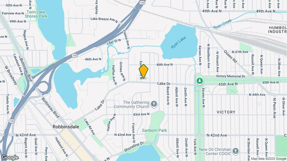 4500 Ewing Ave N Map and Location Details