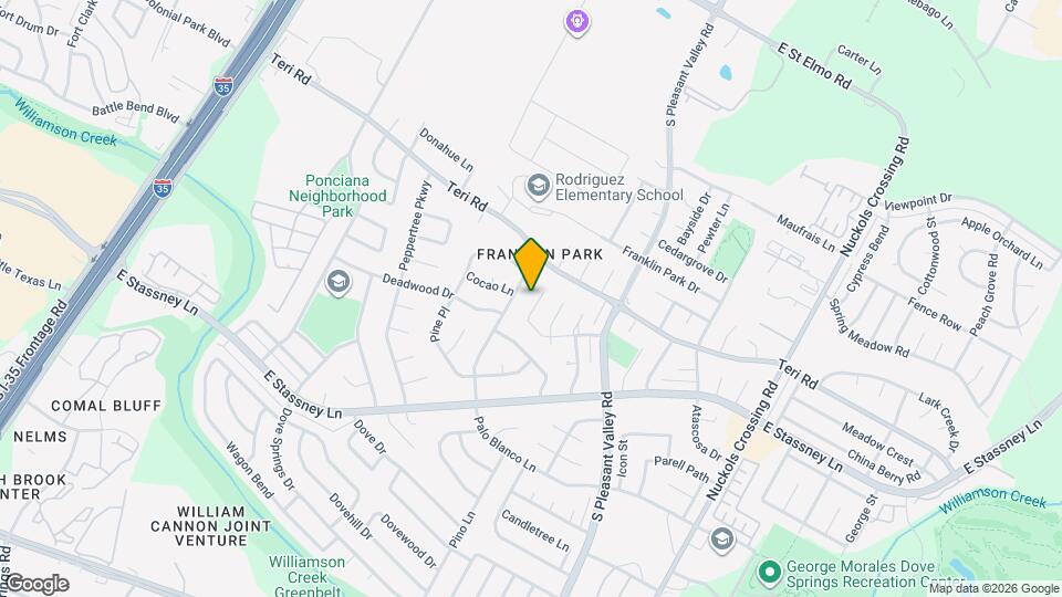 2409 Village Walk Map and Location Details