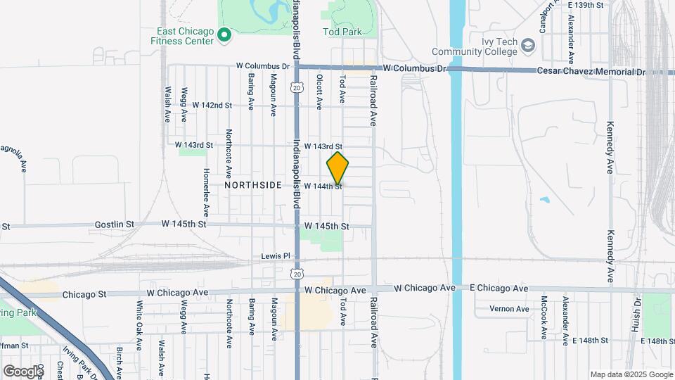 4402 Tod Ave Map and Location Details