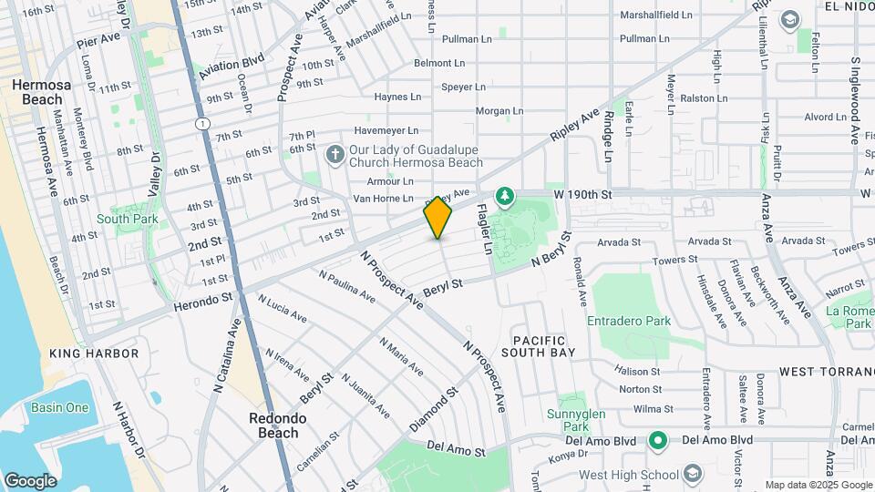 1242 Agate St Mapa y Detalles de la Ubicación