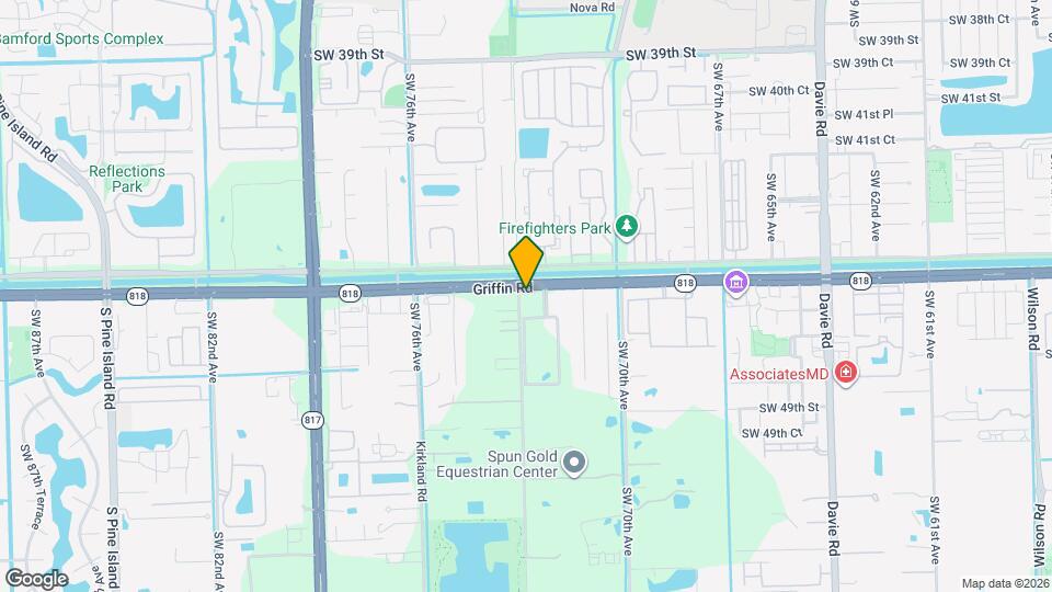 7291 SW 46th St Map and Location Details