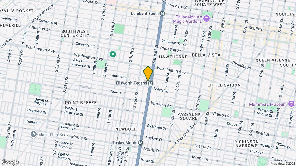 1164 S Broad St Mapa y Detalles de la Ubicación