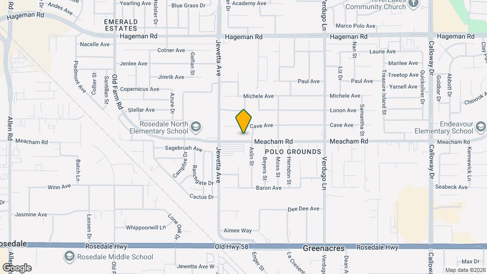 11100 Meacham Rd Map and Location Details